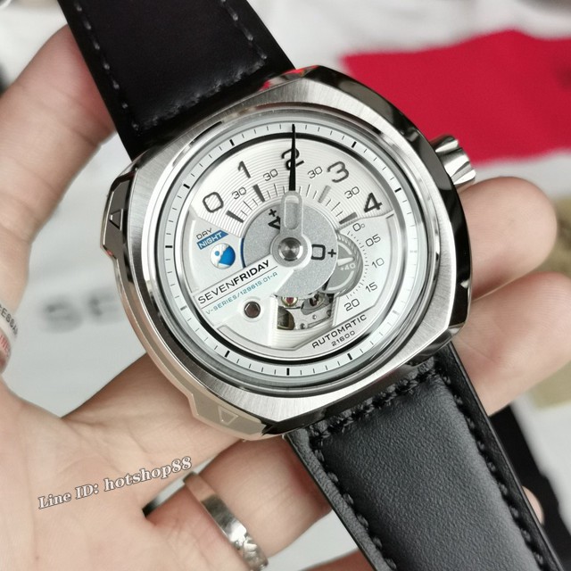 七个星期五时尚男士手表 sevenFriday自动机械男士腕表 gjs1203